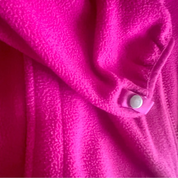 Northface fuchsia polar fleece jacket - Picture 8 of 11